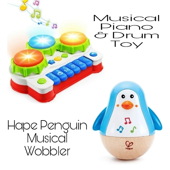 Learning Musical Piano and Drum Toy Bundle for Toddlers - Picture 13 of 13